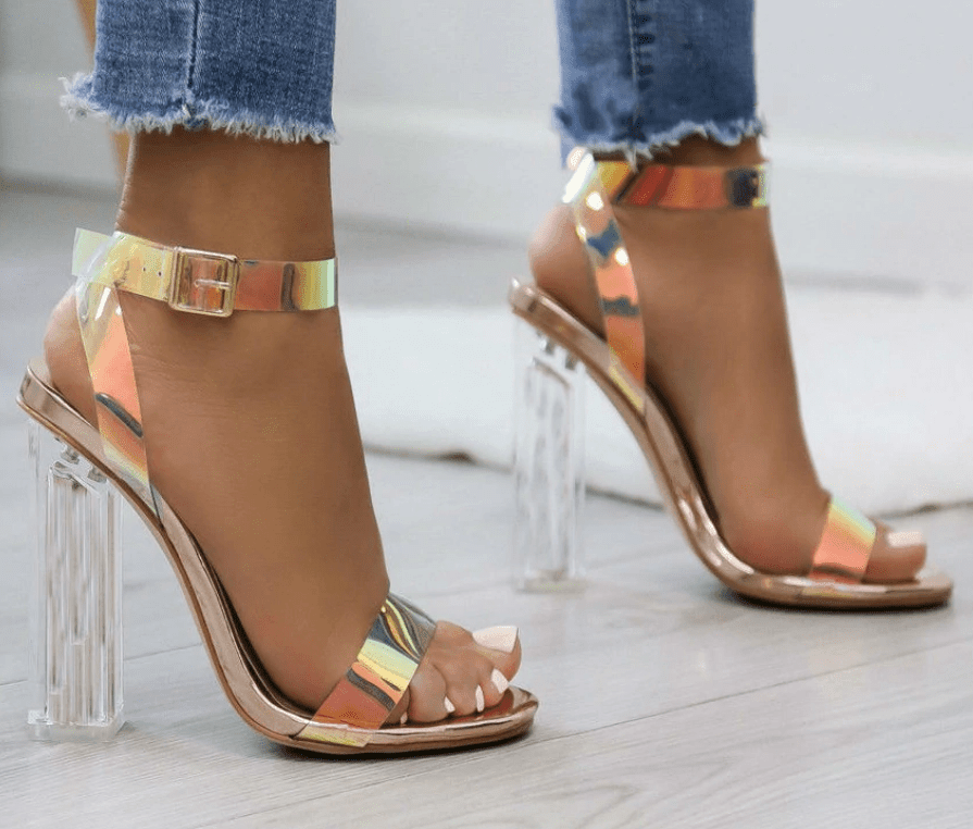 Transparent Heels 