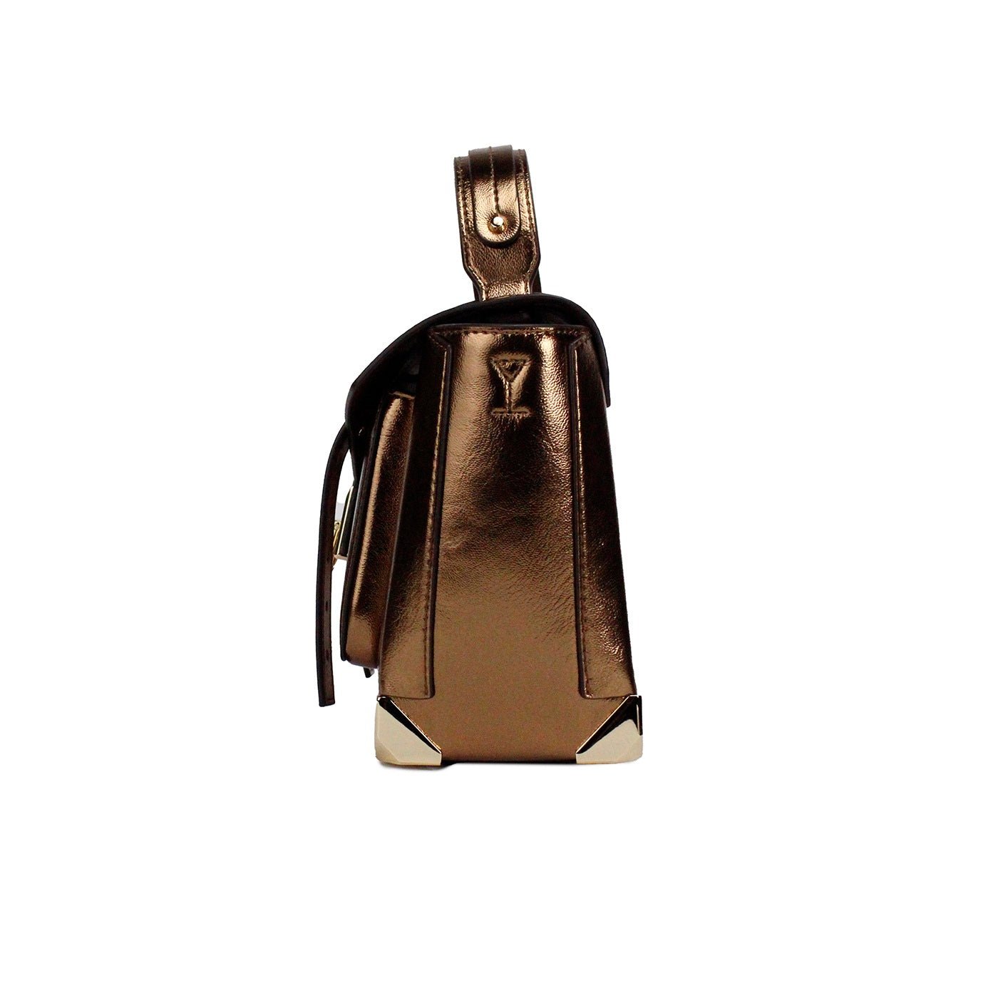 Michael Kors Manhattan Medium Mocha Leather Top Handle Satchel Bag | Fashionsarah.com