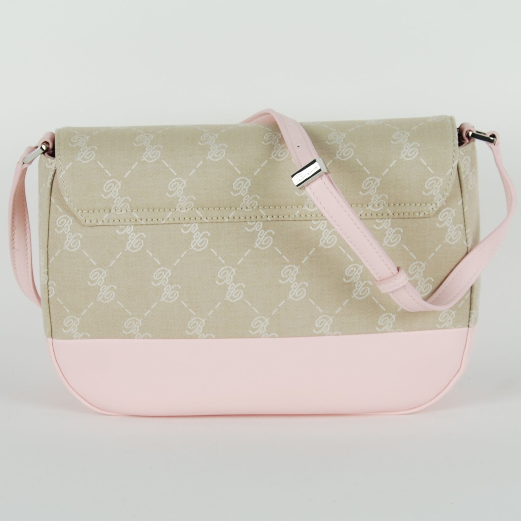 Fashionsarah.com Fashionsarah.com Blumarine Pink Cotton Crossbody Bag