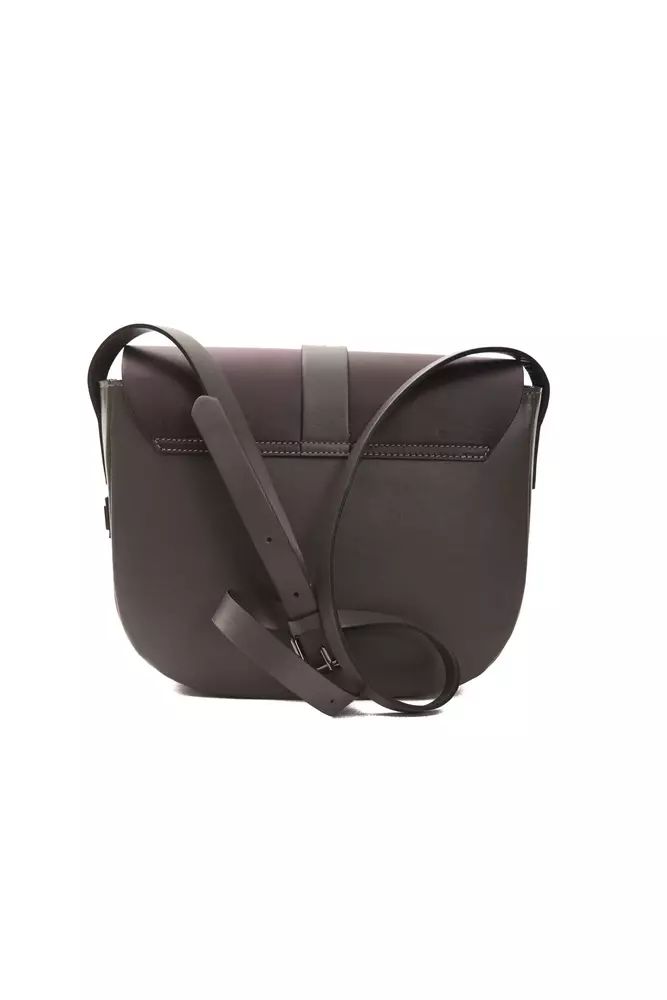 Fashionsarah.com Fashionsarah.com Pompei Donatella Burgundy Leather Crossbody Bag