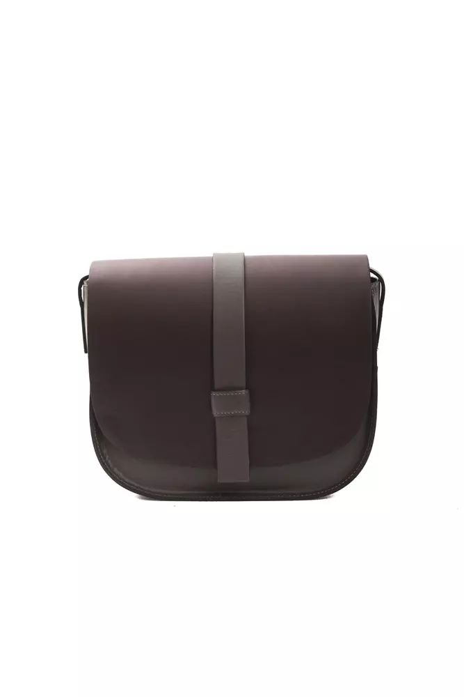 Fashionsarah.com Fashionsarah.com Pompei Donatella Burgundy Leather Crossbody Bag