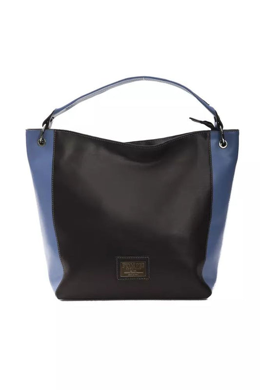 Fashionsarah.com Fashionsarah.com Pompei Donatella Black Leather Shoulder Bag