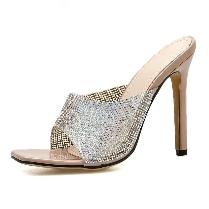 Bling Peep Toe Stilettos | Fashionsarah.com