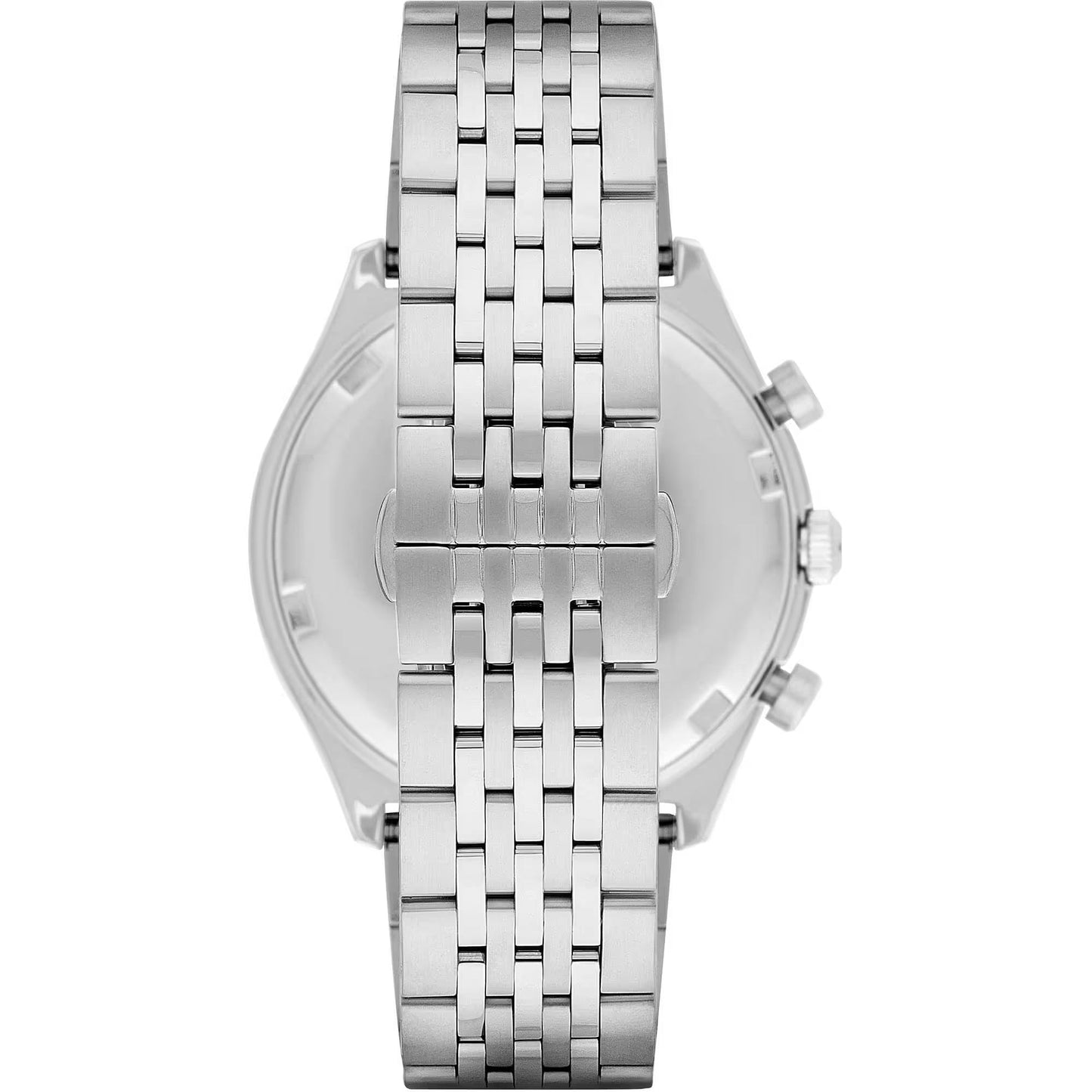 Fashionsarah.com Fashionsarah.com Emporio Armani Silver Steel Chronograph Watch